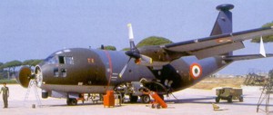 Alenia G-222VS on the ground