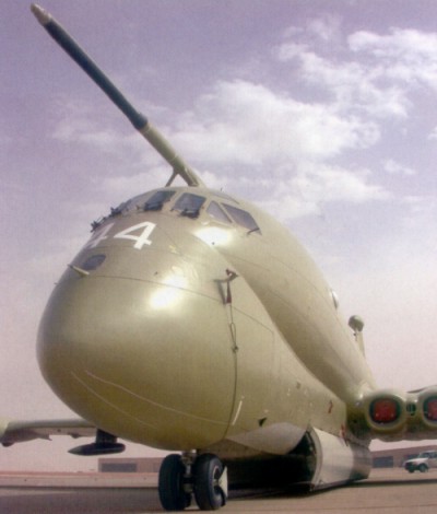 Nimrod MR2 with Wescam pod on pylon