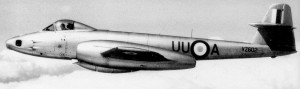  Gloster Meteor FR9 VZ602 of 2 Sqn