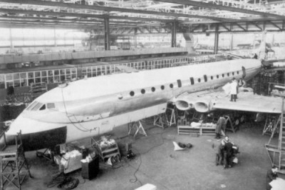 Nimrod assembly line at Woodford