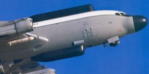 'NKC-135E Big Crow' airborne