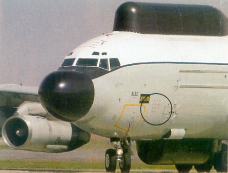 NKC-135E Big Crow with mission markings