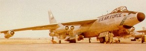 RB-47H on ground in colour