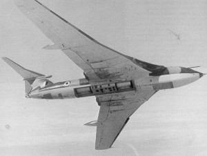 Victor with bomb bay open