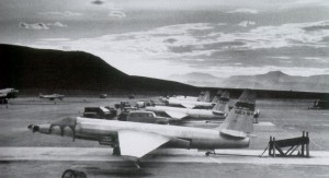 Line up of U-2s at Area 51 