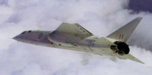 BAC TSR.2 in flight