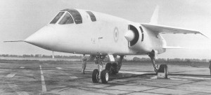 BAC TSR.2 on the ground