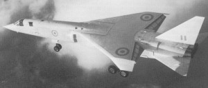 BAC TSR.2 gear and flaps down