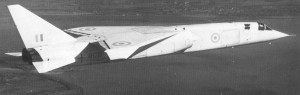 BAC TSR.2 from the right