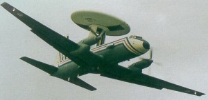 Indian HS 748 AEW airborne