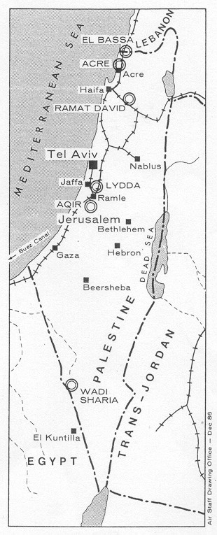 Palestine 1948 - Crown Copyright