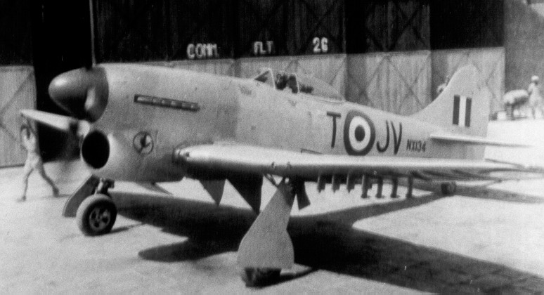 Tempest F6 JVT flown by Douglas Liquorish