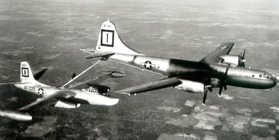 RB-45C and KB-29 tanker