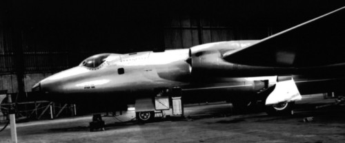 Op Robin Canberra WH 726 with bomb camera