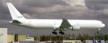 Prototype E-10A N526BA at Paine Field