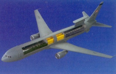 Boeing 767 400ER E-10A - interior